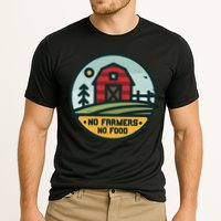 Retro No Farming No Food No Farmers Funny Farm Lovers  Cooling Performance Crew T-Shirt