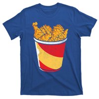 Retro National Fried Chicken Day Funny Fast Food Lover Gift T-Shirt