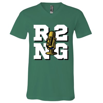 R2ng Number Freebigz Billboard Rupp To No Good V-Neck T-Shirt