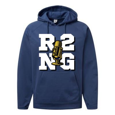 R2ng Number Freebigz Billboard Rupp To No Good Performance Fleece Hoodie