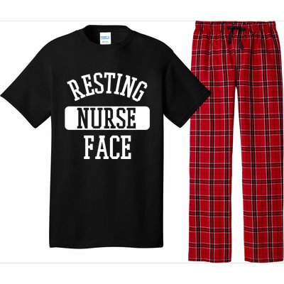 Resting Nurse Face Cath Lab Nursing Tech Heartbeat Clinic Meaningful Gift Pajama Set