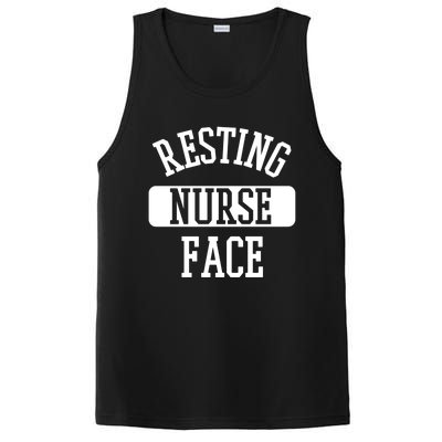 Resting Nurse Face Cath Lab Nursing Tech Heartbeat Clinic Meaningful Gift PosiCharge Competitor Tank