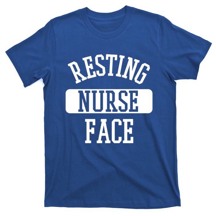 Resting Nurse Face Cath Lab Nursing Tech Heartbeat Clinic Meaningful Gift T-Shirt