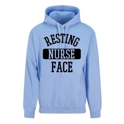 Resting Nurse Face Cath Lab Nursing Tech Heartbeat Clinic Meaningful Gift Unisex Surf Hoodie