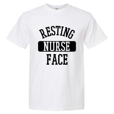 Resting Nurse Face Cath Lab Nursing Tech Heartbeat Clinic Meaningful Gift Garment-Dyed Heavyweight T-Shirt