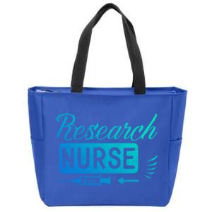 Research Nurse Funny Rn Clinical Nurse Nursing Student Gift Zip Tote Bag