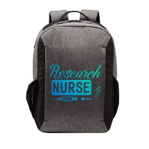 Research Nurse Funny Rn Clinical Nurse Nursing Student Gift Vector Backpack