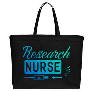 Research Nurse Funny Rn Clinical Nurse Nursing Student Gift Cotton Canvas Jumbo Tote