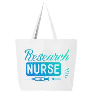 Research Nurse Funny Rn Clinical Nurse Nursing Student Gift 25L Jumbo Tote