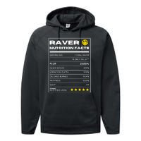 Raver Nutrition Facts Performance Fleece Hoodie