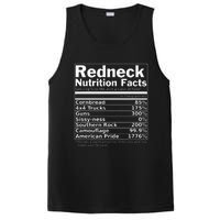 Redneck Nutrition Facts Funny PosiCharge Competitor Tank