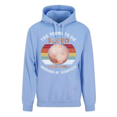 Retro Never Forget Pluto Great Gift Vintage Planet Funny Science Gift Unisex Surf Hoodie