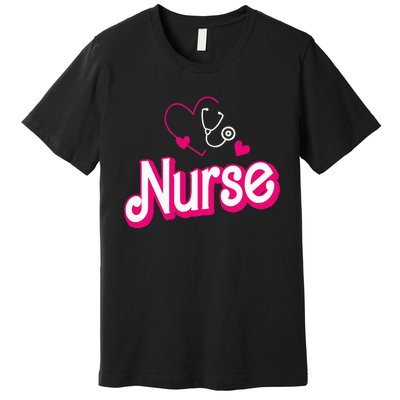 Retro Nurse Gifts Nurse Week Gifts Funny Nurse Premium T-Shirt