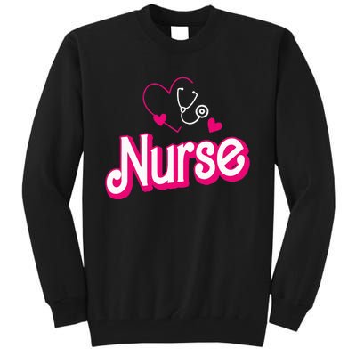 Retro Nurse Gifts Nurse Week Gifts Funny Nurse Tall Sweatshirt