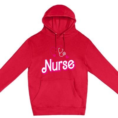 Retro Nurse Gifts Nurse Week Gifts Funny Nurse Premium Pullover Hoodie