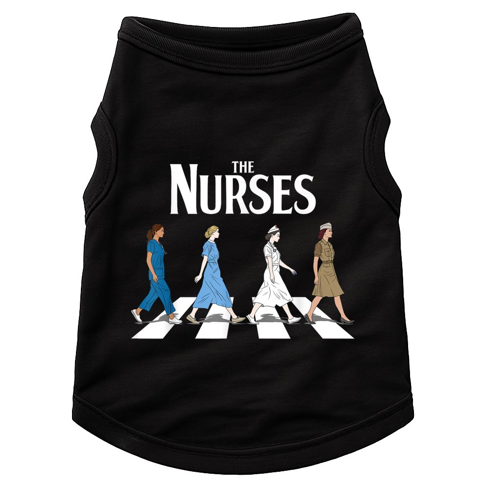 Retro Nurse Gifts Nurse Week Funny Nurse Doggie Tank