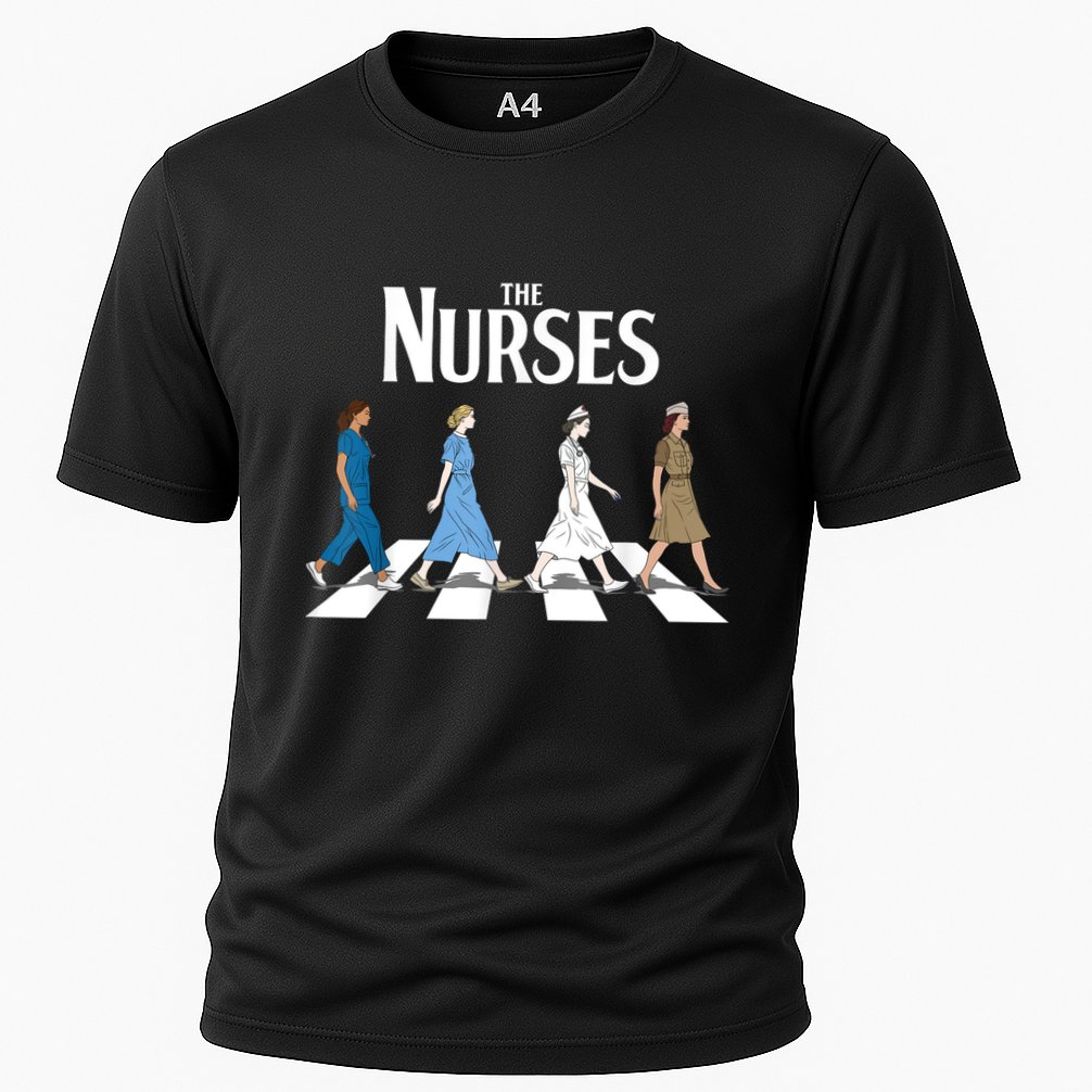 Retro Nurse Gifts Nurse Week Funny Nurse Cooling Performance Crew T-Shirt