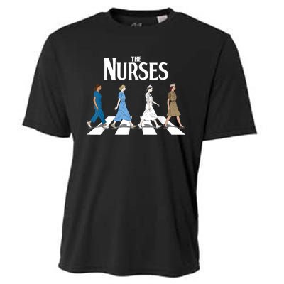 Retro Nurse Gifts Nurse Week Funny Nurse Cooling Performance Crew T-Shirt