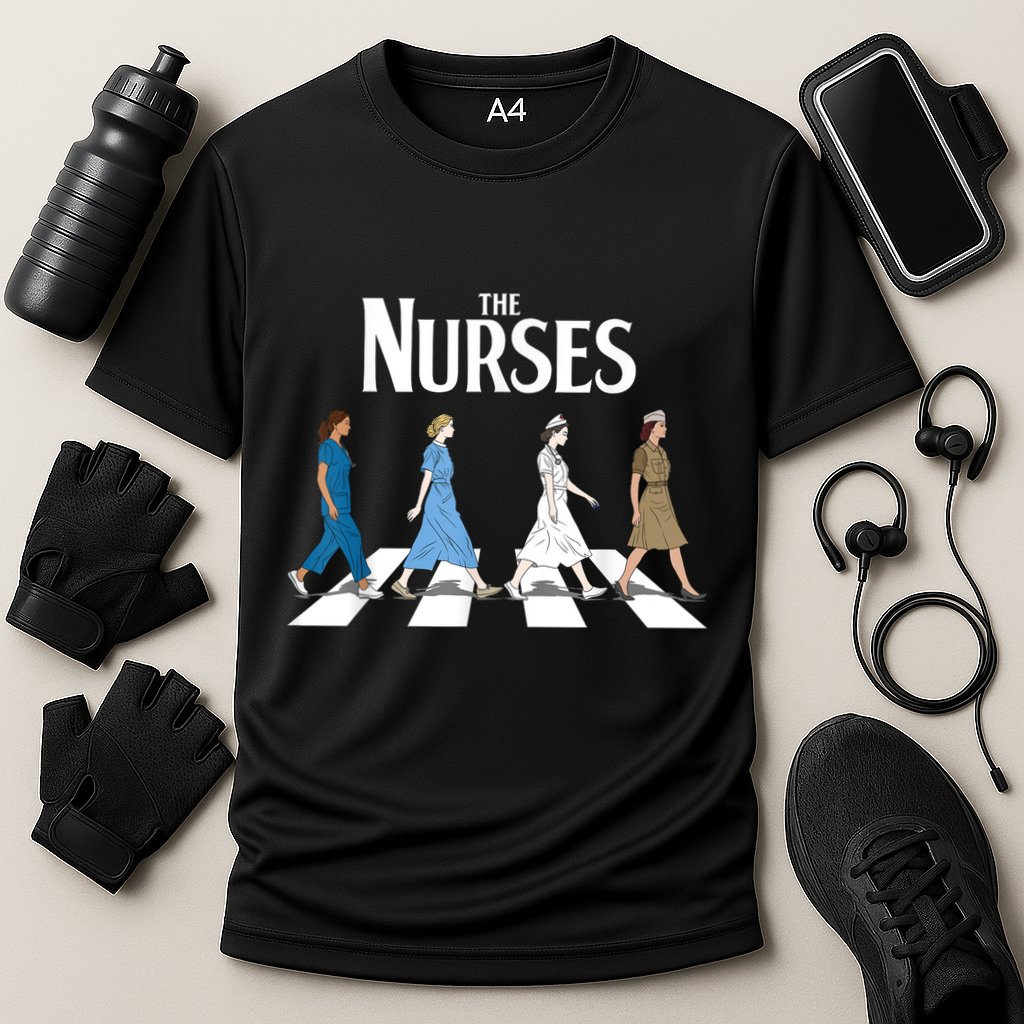 Retro Nurse Gifts Nurse Week Funny Nurse Cooling Performance Crew T-Shirt