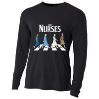 Retro Nurse Gifts Nurse Week Funny Nurse Cooling Performance Long Sleeve Crew