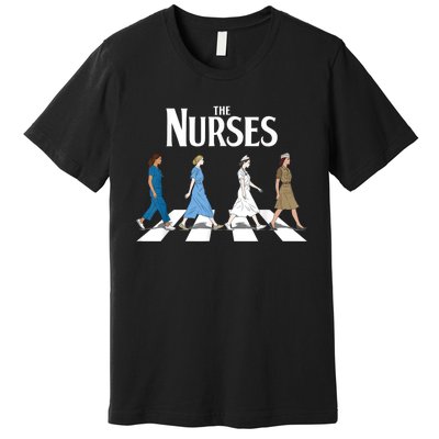 Retro Nurse Gifts Nurse Week Funny Nurse Premium T-Shirt