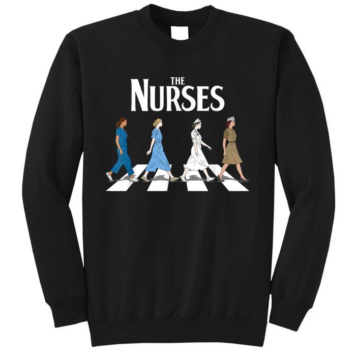 Retro Nurse Gifts Nurse Week Funny Nurse Tall Sweatshirt