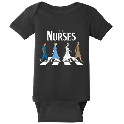 Retro Nurse Gifts Nurse Week Funny Nurse Baby Bodysuit