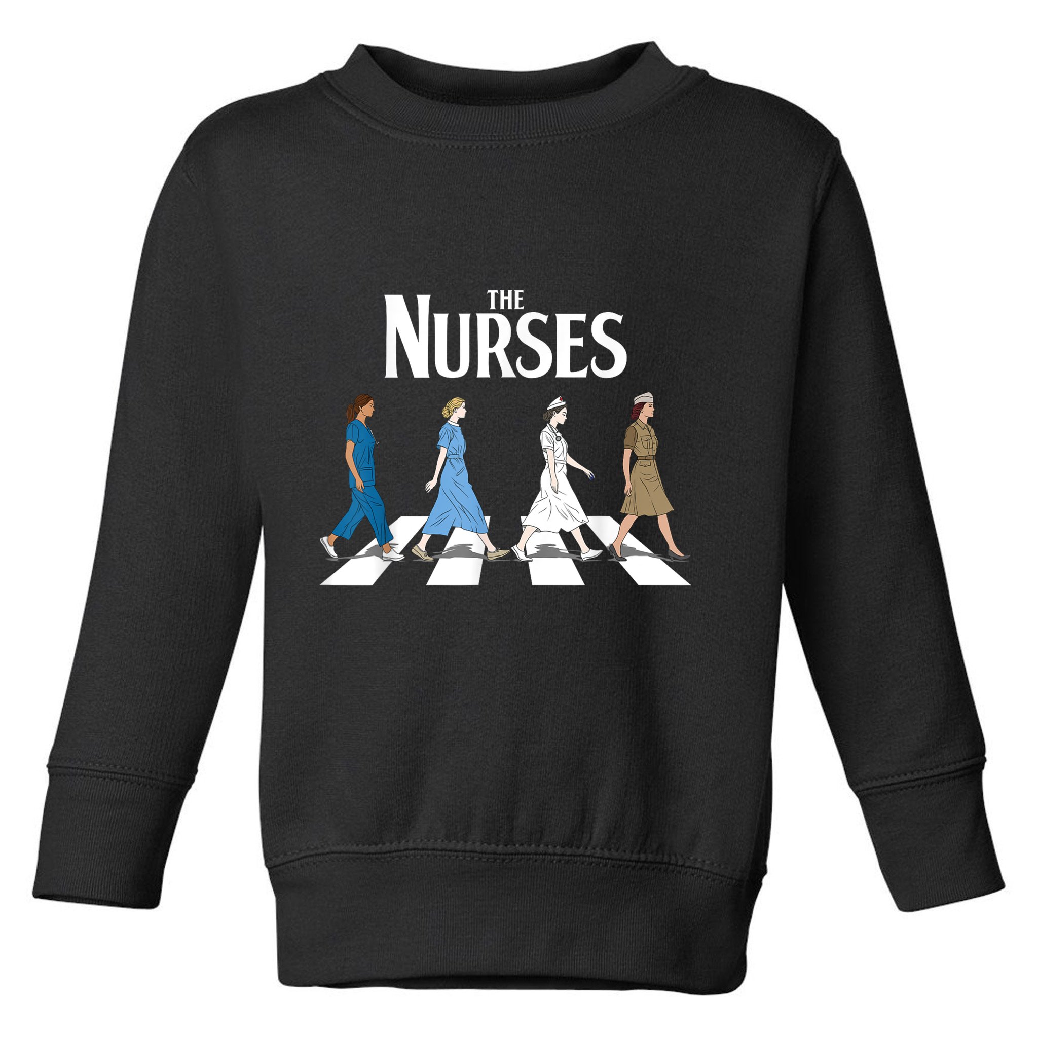 Retro Nurse Gifts Nurse Week Funny Nurse Toddler Sweatshirt