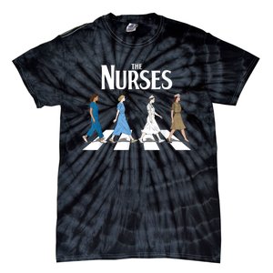 Retro Nurse Gifts Nurse Week Funny Nurse Tie-Dye T-Shirt