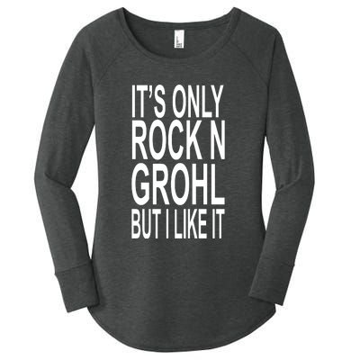 Rock N Grohl Women's Perfect Tri Tunic Long Sleeve Shirt