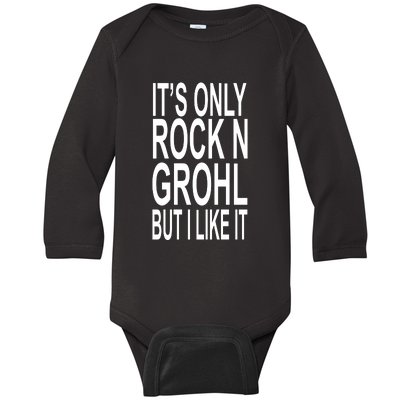 Rock N Grohl Baby Long Sleeve Bodysuit