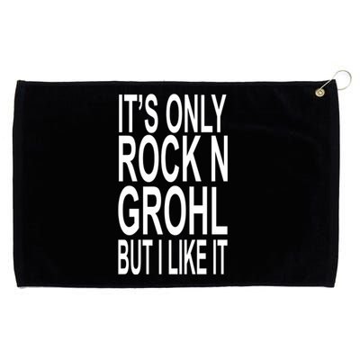 Rock N Grohl Grommeted Golf Towel