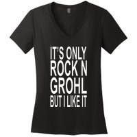 Rock N Grohl Women's V-Neck T-Shirt