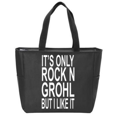 Rock N Grohl Zip Tote Bag