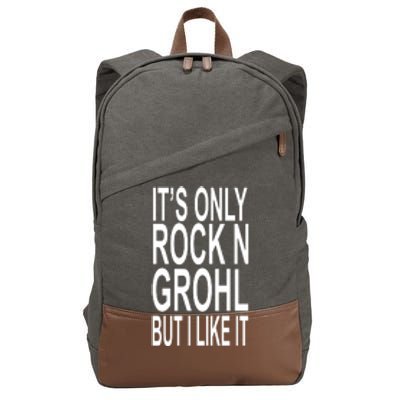 Rock N Grohl Cotton Canvas Backpack