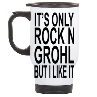 Rock N Grohl Stainless Steel Travel Mug