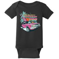 Retro Nothing Good Starts In A Getaway Car Baby Bodysuit