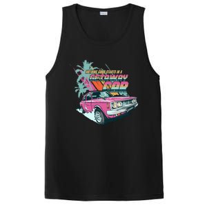 Retro Nothing Good Starts In A Getaway Car PosiCharge Competitor Tank