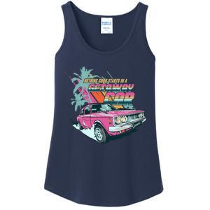 Retro Nothing Good Starts In A Getaway Car Ladies Essential Tank