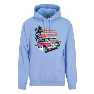 Retro Nothing Good Starts In A Getaway Car Unisex Surf Hoodie