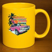 Retro Nothing Good Starts In A Getaway Car 11oz C Handle Ceramic Mug