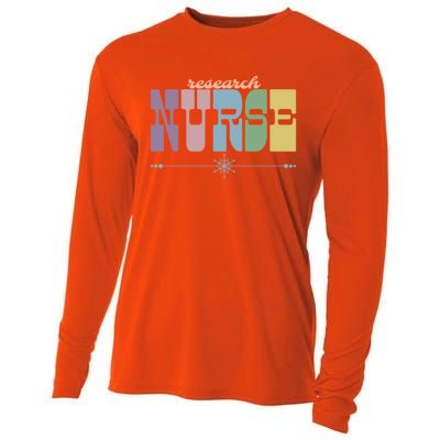 Research Nurse Gift Nursing Squad Appreciation Clinical Gift Cooling Performance Long Sleeve Crew