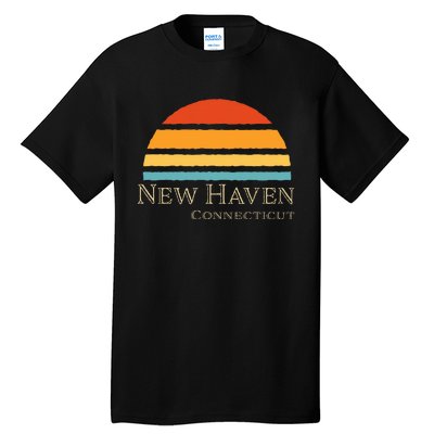 Retro New Haven Connecticut Tall T-Shirt