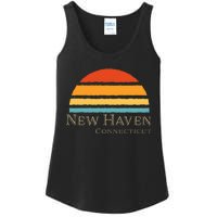 Retro New Haven Connecticut Ladies Essential Tank