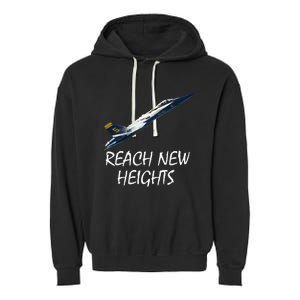 Reach New Heights Blue Angel Garment-Dyed Fleece Hoodie