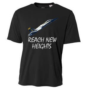 Reach New Heights Blue Angel Cooling Performance Crew T-Shirt