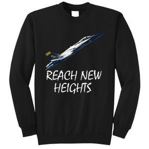 Reach New Heights Blue Angel Sweatshirt