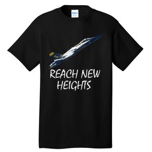 Reach New Heights Blue Angel Tall T-Shirt