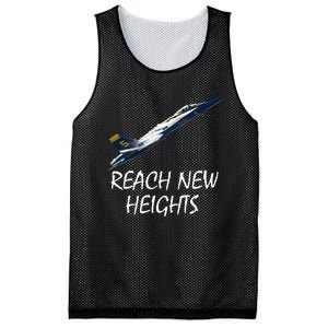 Reach New Heights Blue Angel Mesh Reversible Basketball Jersey Tank