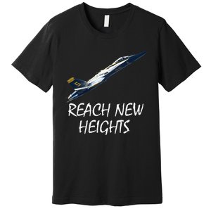 Reach New Heights Blue Angel Premium T-Shirt